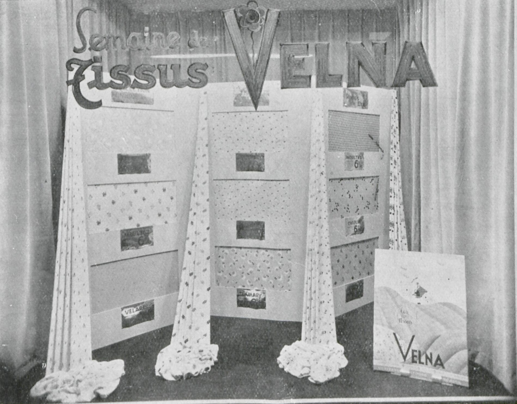 Étalage de tissus Velna