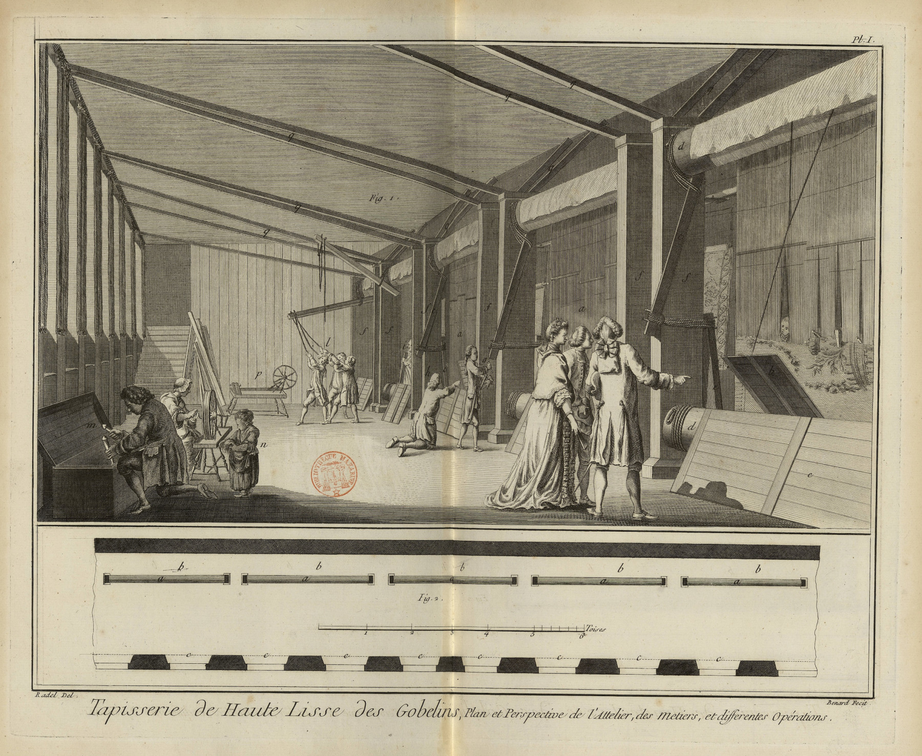 Tapisserie de haute-lisse des Gobelins